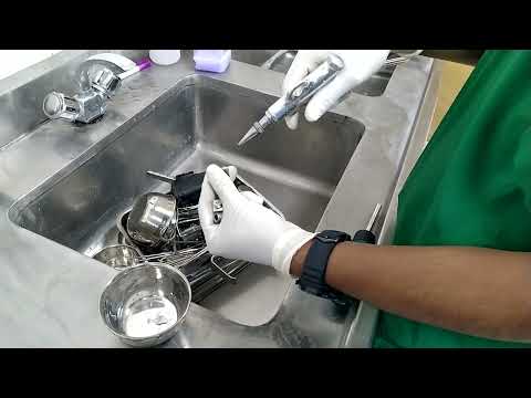 Air Jet Pressure Cleaning In Operation Theatre