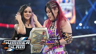 IYO SKY cashes in to become WWE Women’s Champion: SummerSlam 2023 Highlights