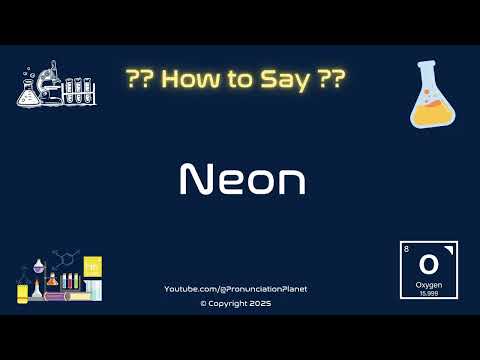 🌈 💡 How to Pronounce Neon? (CORRECTLY) | Pronunciation Planet