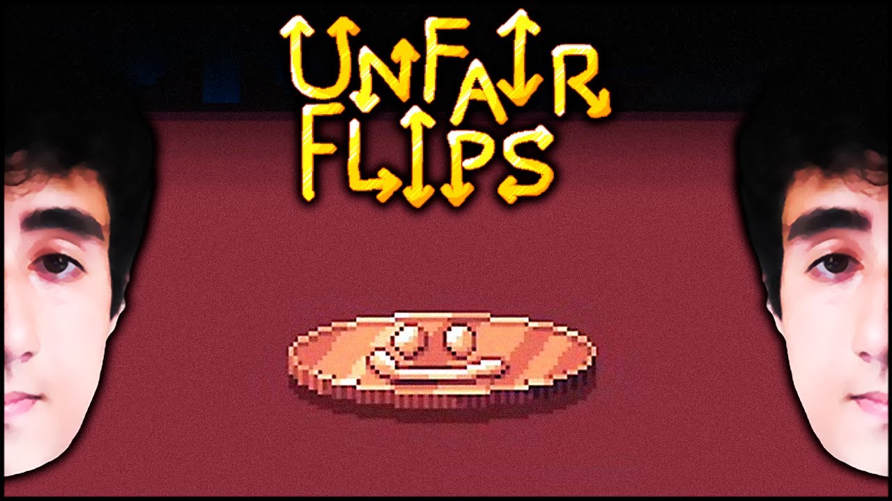 CARA ou COROA, preciso de 10 CARAS SEGUIDAS ⤴️ Unfair Flips | Felps