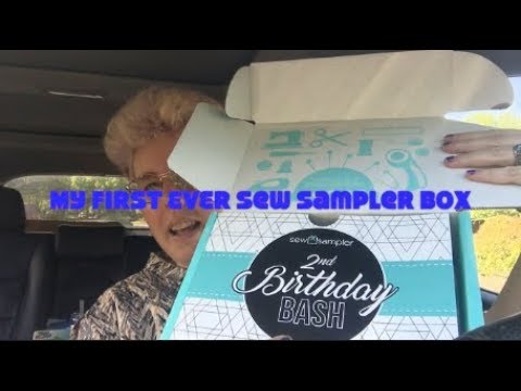 April 2018 Sew Sampler Unboxing - Fat Quarter Shop