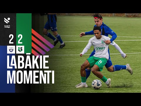 36. kārta: FK Grobiņa 2:2 FK Auda (Labākie momenti)