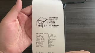 How to Install A Thermal Paper Roll into Receipt Printer?