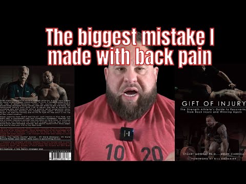 (AVOID THIS) I made the very same mistake many of you are making concerning your back injury