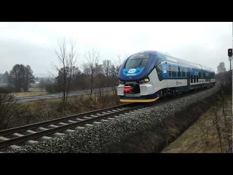 RegioShark 844 010 ČD jako Os 7408 u Staňkova