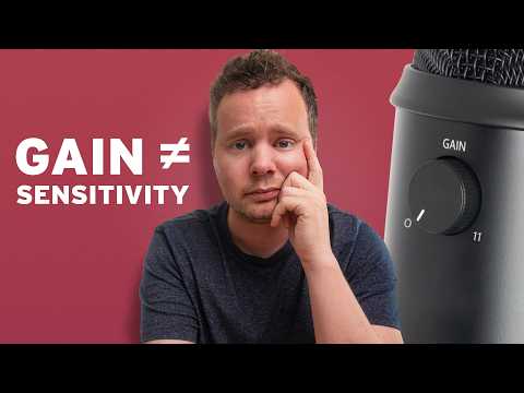 Stop Believing This Microphone Myth! Gain vs Sensitivity