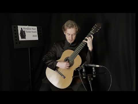 European Bach Guitar Award 2025 - First round | Urbaan Reiter