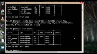 Belajar Database MySQL : Relasi Antar Tabel - Primary Key - Foreign Key