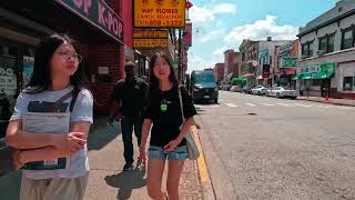 |4K| Chinatown - Chicago - Summer Walk - HDR - USA - 2023