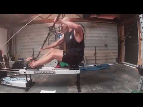 Kayak Technique - Drive phase of the stroke right side