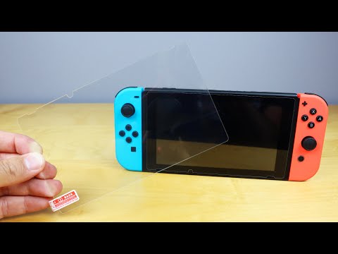 Nintendo Switch - How To Install Glass Screen Protector