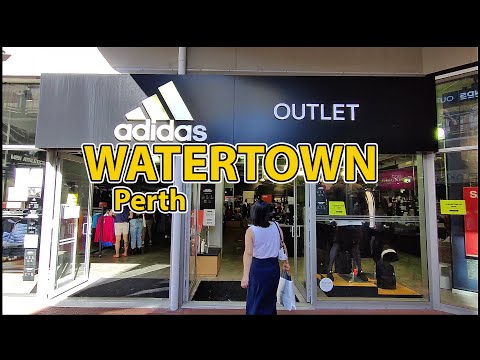 Passeio a pé: Watertown Brand Outlet Shopping Mall (Harbour Town) Passo a passo - Perth, Austrália