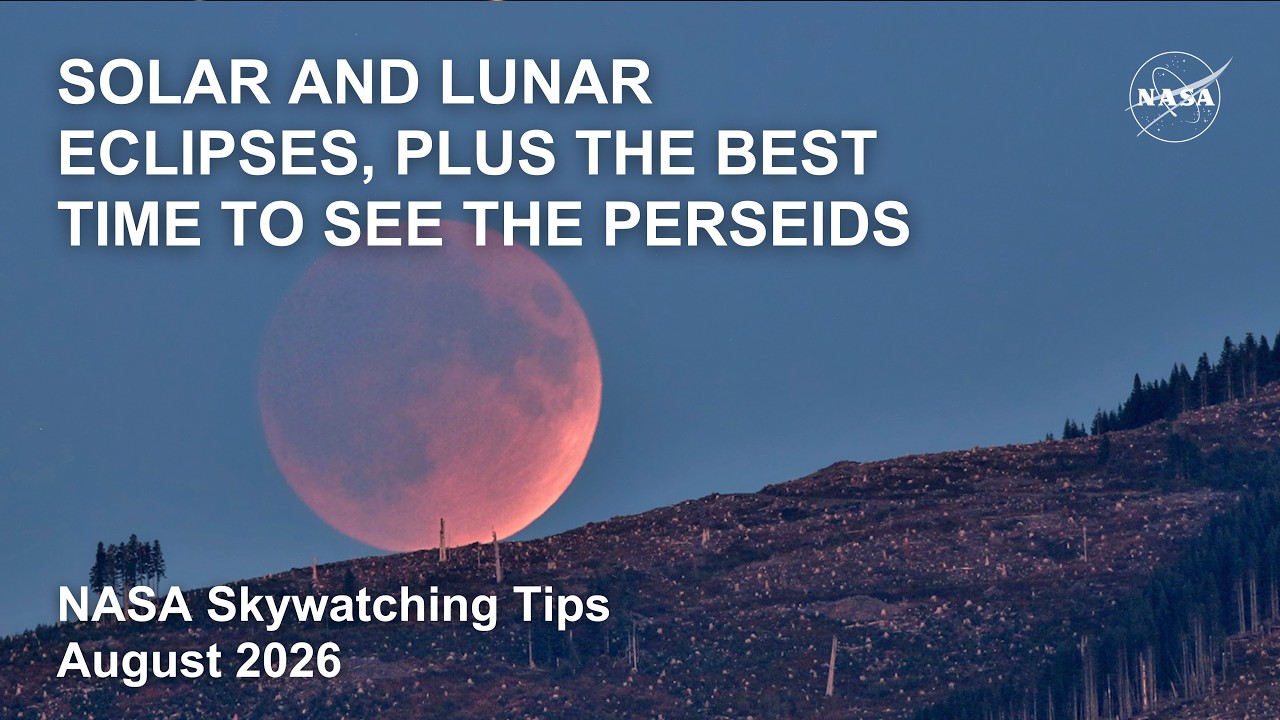 What's Up: August 2026 Skywatching Tips from NASA - YouTube