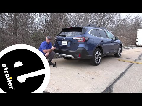 Mount: Stealth Hitches Hidden Trailer Hitch Receiver w/ Towing Kit on a 2020 Subaru Outback Wagon