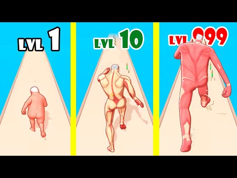 Max Level of Titans in Titan Rush 3D (HUMANOID vs ARMORED vs COLLOSAL)