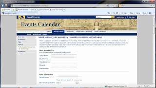 Adding Events to the Offical Drexel University Calendar - Intro