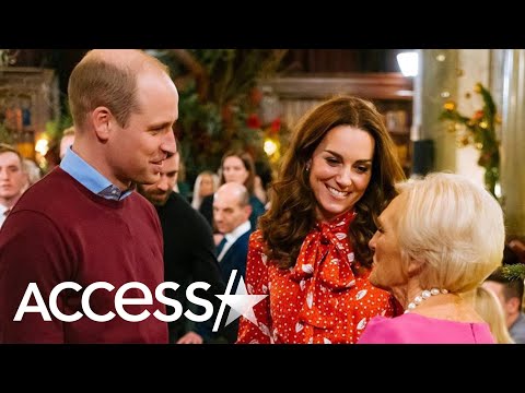 Kate Middleton Shrugs Off Prince William's PDA During Xmas Special
