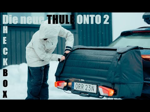 Thule Onto 2 die neue Heckbox für deine Anhängerkupplung.