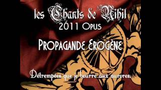 Les Chants de Nihil - Propagande Erogene (with lyrics)