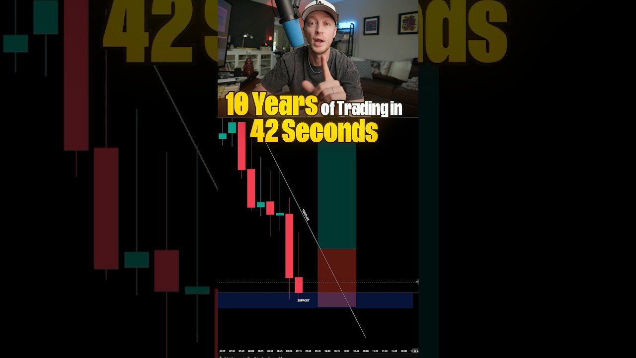 10 year FX Scalping Strategy in 42 seconds! #trading