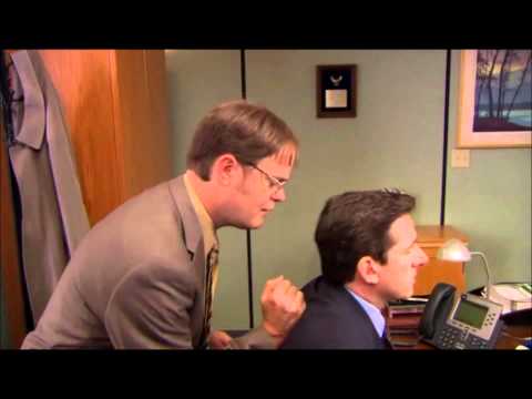 Dwight Cracks an Egg on Michaels Head