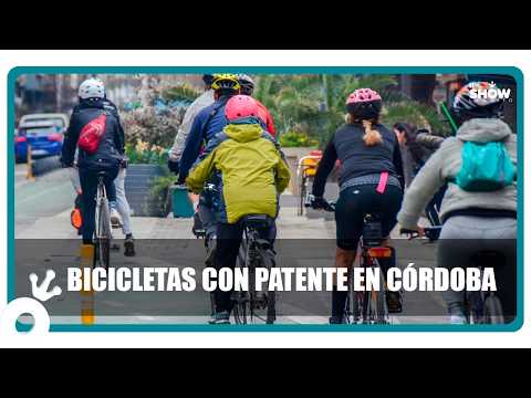 Bicicletas con patente en Córdoba