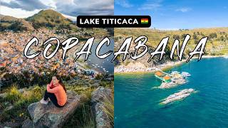 The HIGHEST Navigable Lake 🇧🇴: Exploring Copacabana On Lake Titicaca