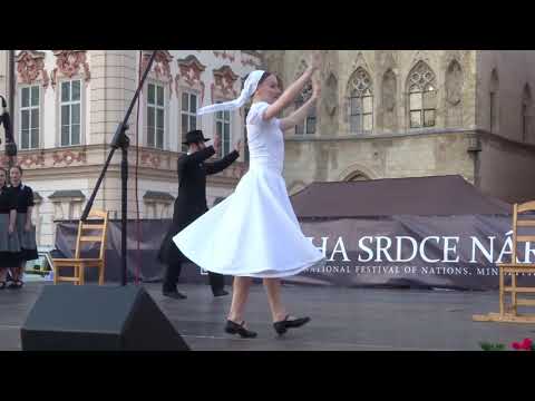Folklórny súbor VAGONÁR - Poprad, č.2, (Židovský svatebný tanec) / Praha srdce národů 2019 so, č.14
