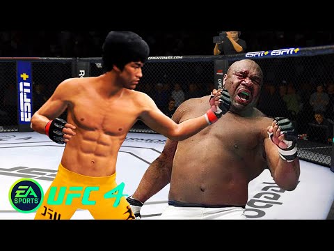 UFC4 Bruce Lee vs Bob Sapp EA Sports UFC 4 PS5