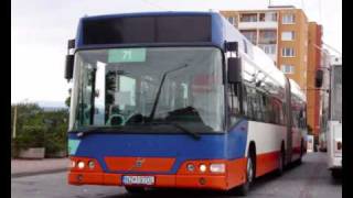 preview picture of video 'Košice | Report: Volvo B7L / 7000A'