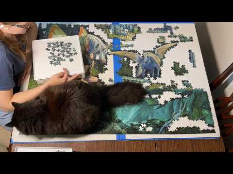 Ravensburger Dragon Forest 9000 Piece Puzzle Part 3