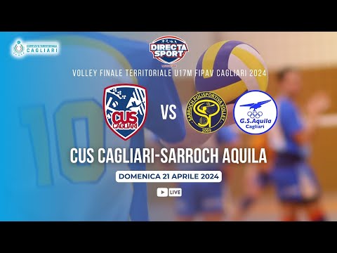 Fipav Cagliari Finale Territoriale U17 Maschile - Cus Cagliari-Sarroch Aquila (3-0)