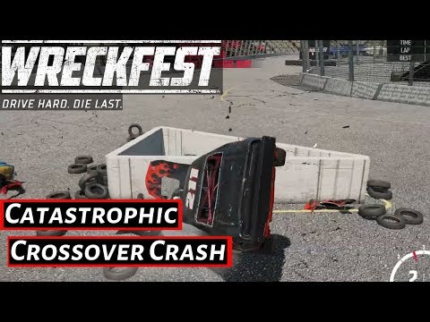 Catastrophic Crossover Crash! Wreckfest Ep63 online multiplayer PC - Xbox - PS4