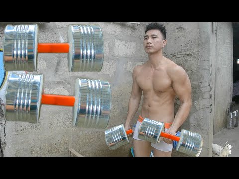 How to Make Dumbbell - Diy Gym Weights - Homemade Weights