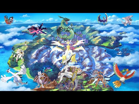 Todos los pokemon legendarios (1996-2021)