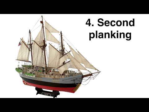 Step-by-Step Second Planking Tutorial - Fram Model Ship Build