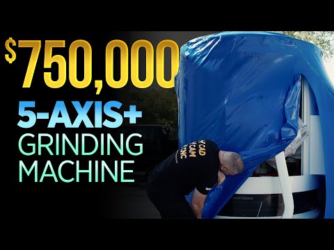 5 Axis CNC Grinder Arrives | Walter Helitronic Vision 400L from  United Grinding