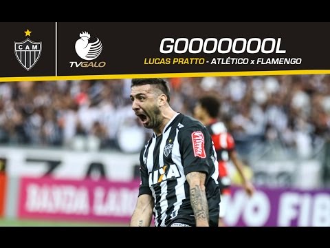 29/10/2016 Gol Lucas Pratto (2x1) - Atlético 2 x 2 Flamengo