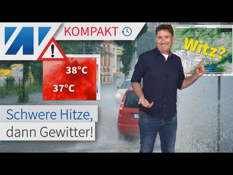 Schwere Gewitter und Regen nach neuer Hitze? Eher ein Witz! Trend bis August: Hochsommer mit Sonne!