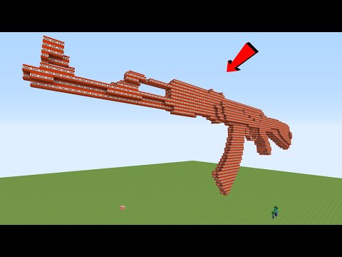UZAY TNT SİLAH PATLATMAK 😱 - Minecraft