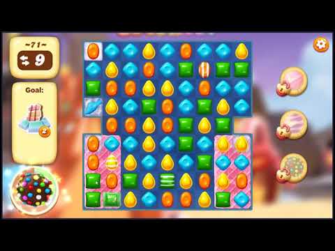 Candy Crush Tales Level 71 - NO BOOSTERS + FULL STORY + NO ADS 📖 | SKILLGAMING ✔️