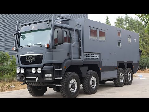 2026 MAN Armadillo 8x8 Motorhome – Ultimate Off-Road Beast with Luxury Interior