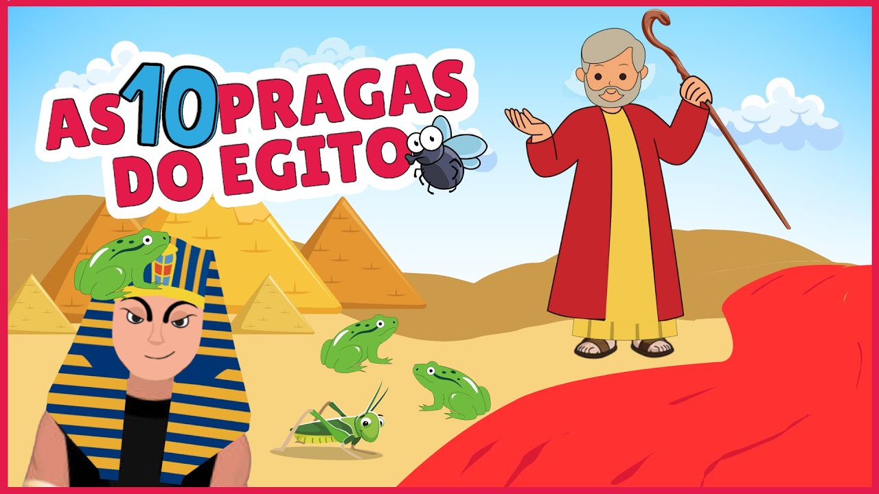 Story of Moses as a Child: Part 3 - The Burning Bush / The 10 Plagues of Egypt