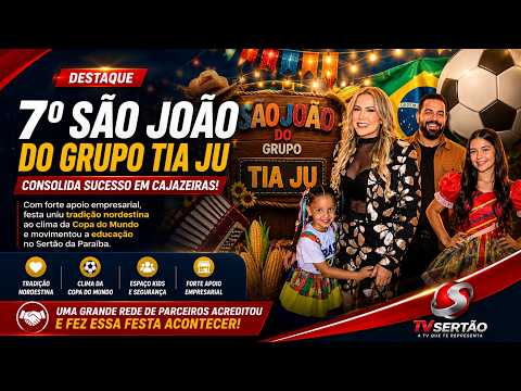 Empresária Juliana Consolida Sucesso na 7ª Edição do Tradicional São João do Grupo Tia Ju