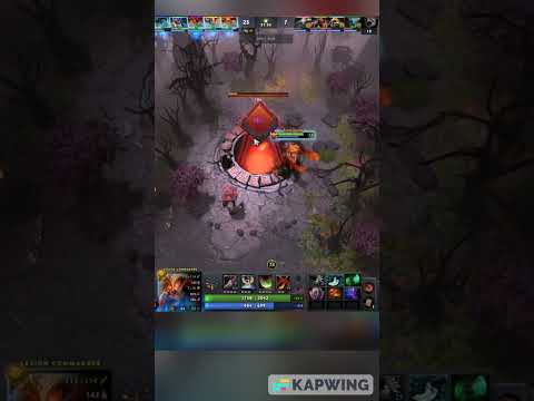Triple Kill by Legion Commander assist by Tormentor #dota2   #shorts
