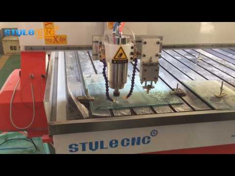 CNC Glass Carving and Cutting Machine Samples