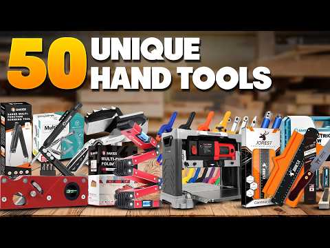 YouTube thumbnail for unique hand tools video featuring DRFRIEDELS