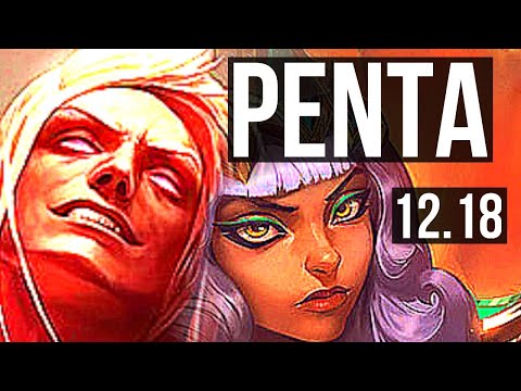 VLAD vs QIYANA (MID) | Penta, 7 solo kills, 1400+ games, 1.5M mastery | EUW Diamond | 12.18