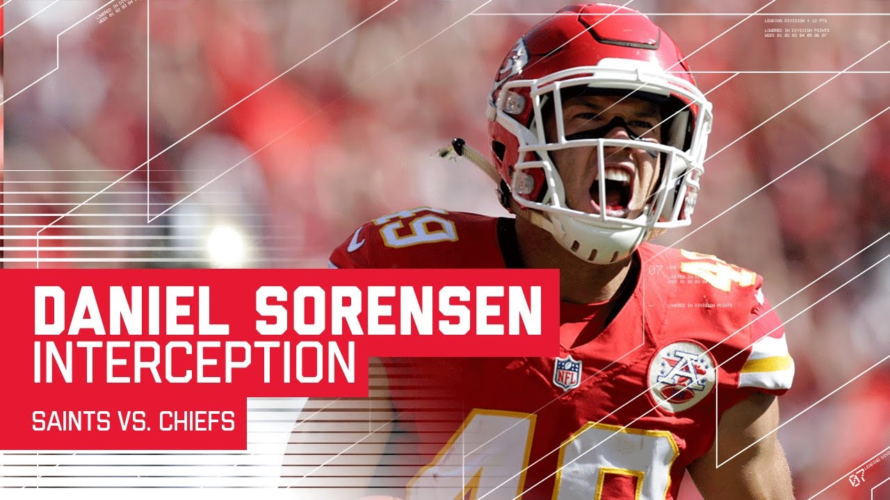 Daniel Sorensen Picks Off Drew Brees & Takes It to the House for Six! | Saints vs. Chiefs | NFL