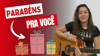 Como Tocar PARABÉNS PRA VOCÊ no Vioolão | FÁCIL